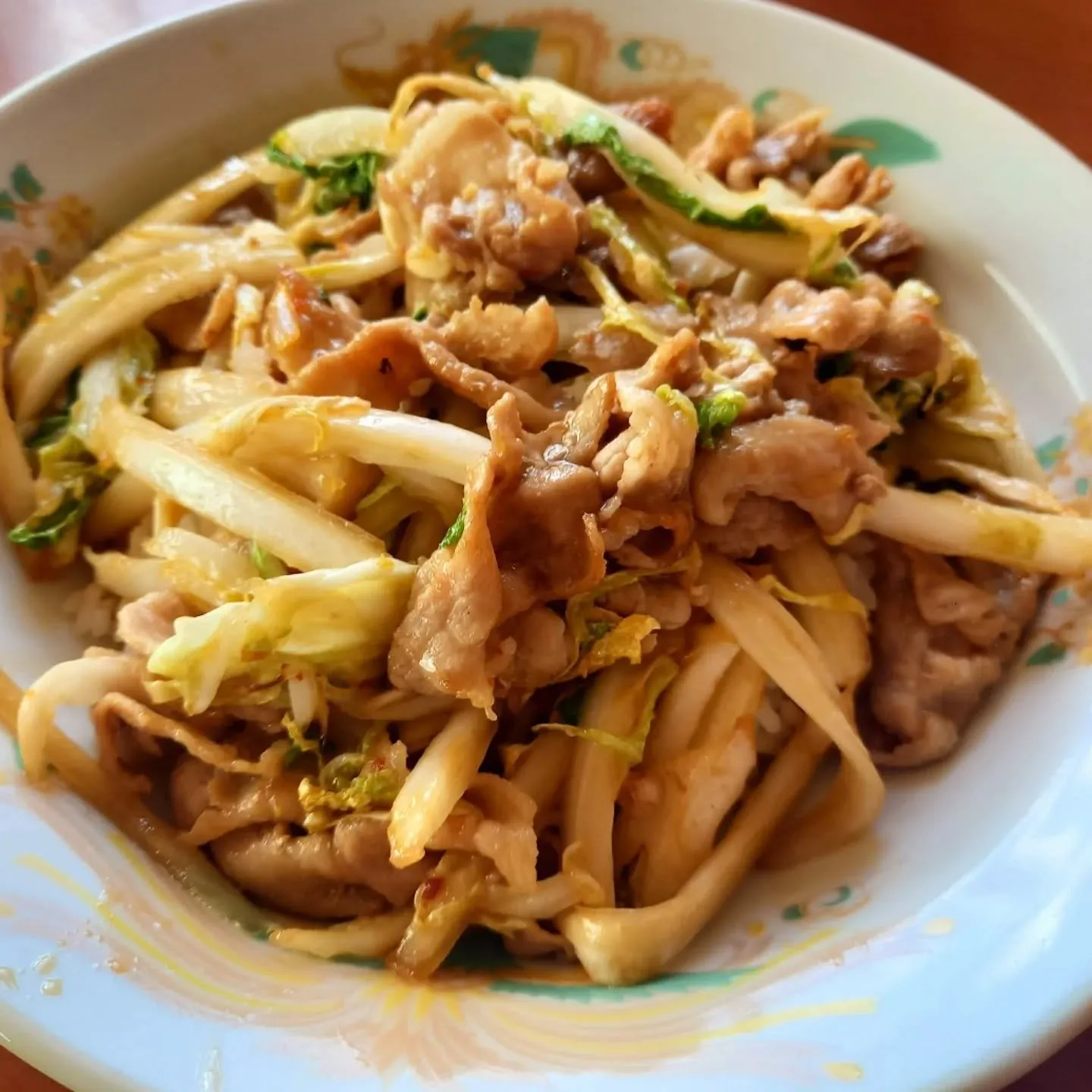 肉カケ丼👏👏