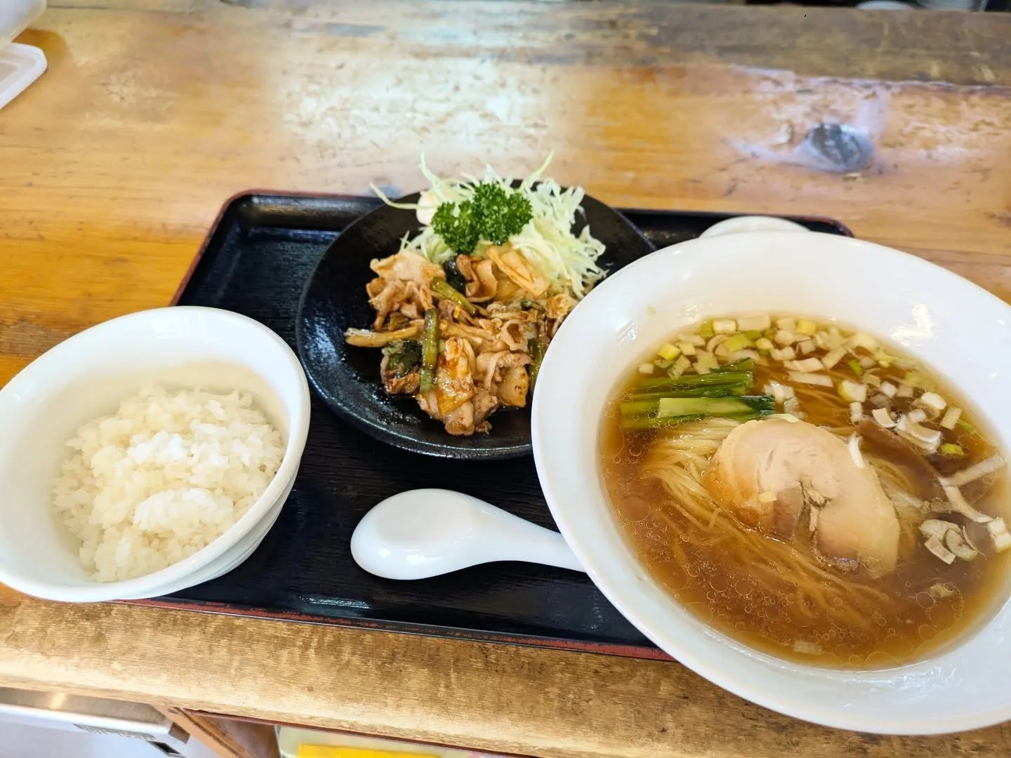 豚キムチ炒めランチセット🍜